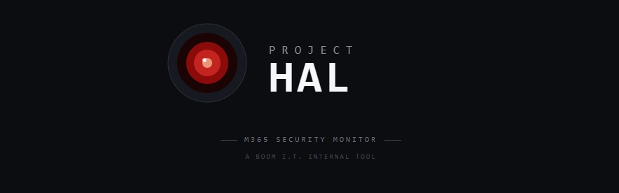 Project Hal &mdash; BOOM I.T.&rsquo;s internal Microsoft 365 security monitoring tool
